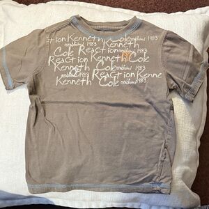 Kenneth Cole Reaction Kids Gray Graphic Tee